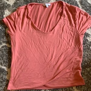 Corral scoop neck crop top